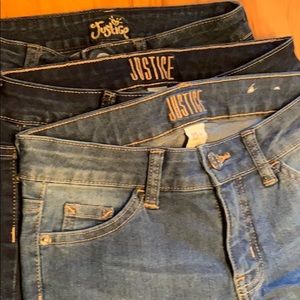 Justice size 12 slim girls jeans